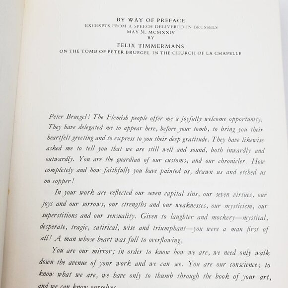 Pieter Bruegel by Bob Claessens, Jeanne Rousseau Vintage 1984 Hardcover Art Book - Picture 10 of 11